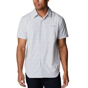 Columbia Mens Button Down Sportswear TShirt Twisted Creek NWT Small
